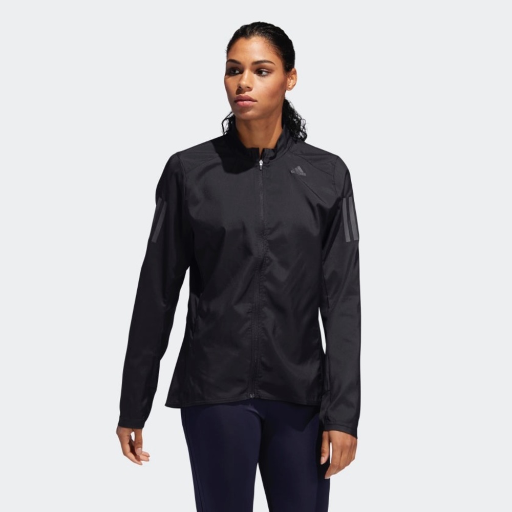 NWT Adidas Black Large Own the Road Running Jacket
